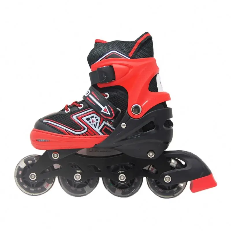 
Professional adult kids women 4 wheels inline quad roller skate shoes 
