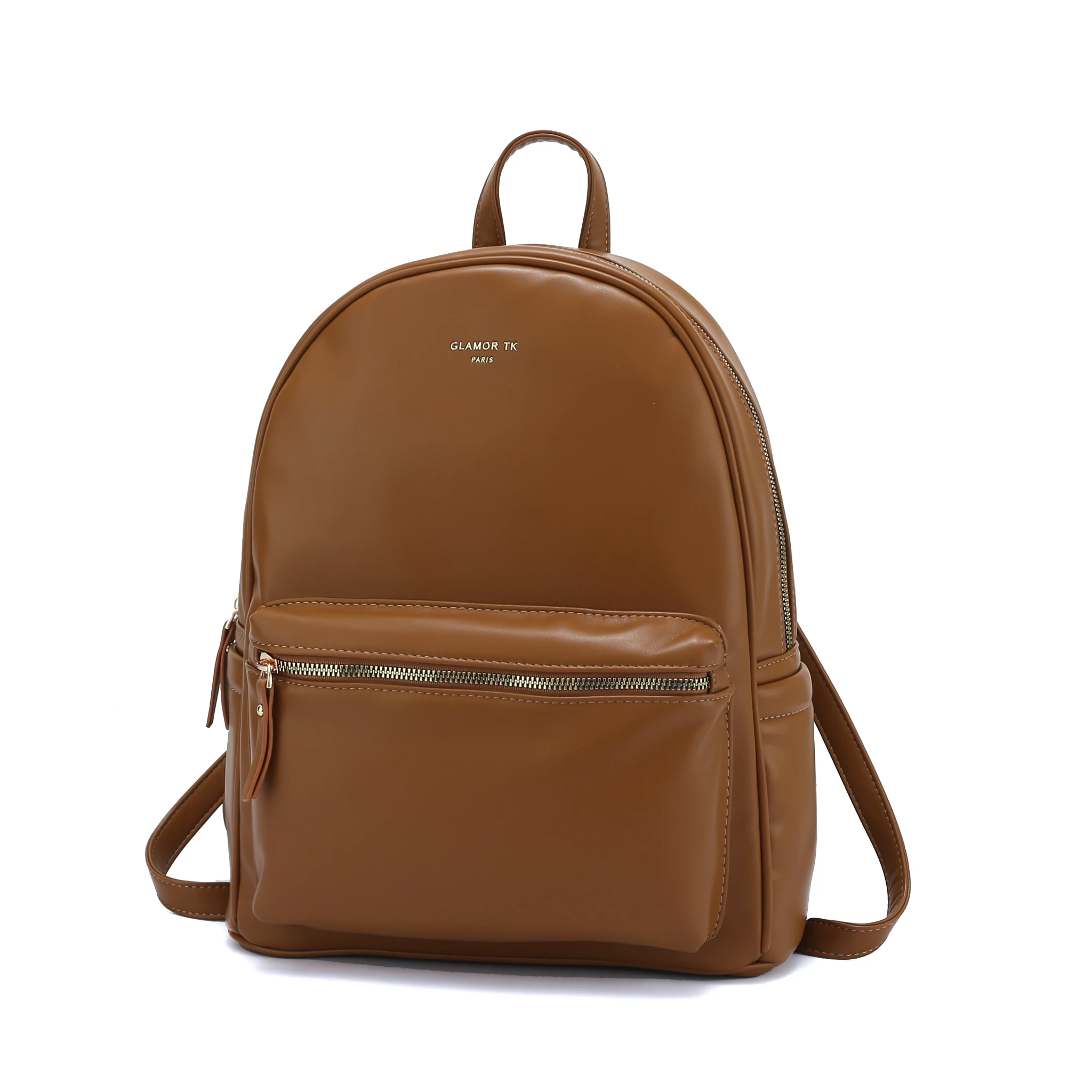 glamor Women Soft Leather Backpacks Vintage Female Shoulder Bags Sac a Dos Casual Travel Ladies Bagpack Mochilas School Bags