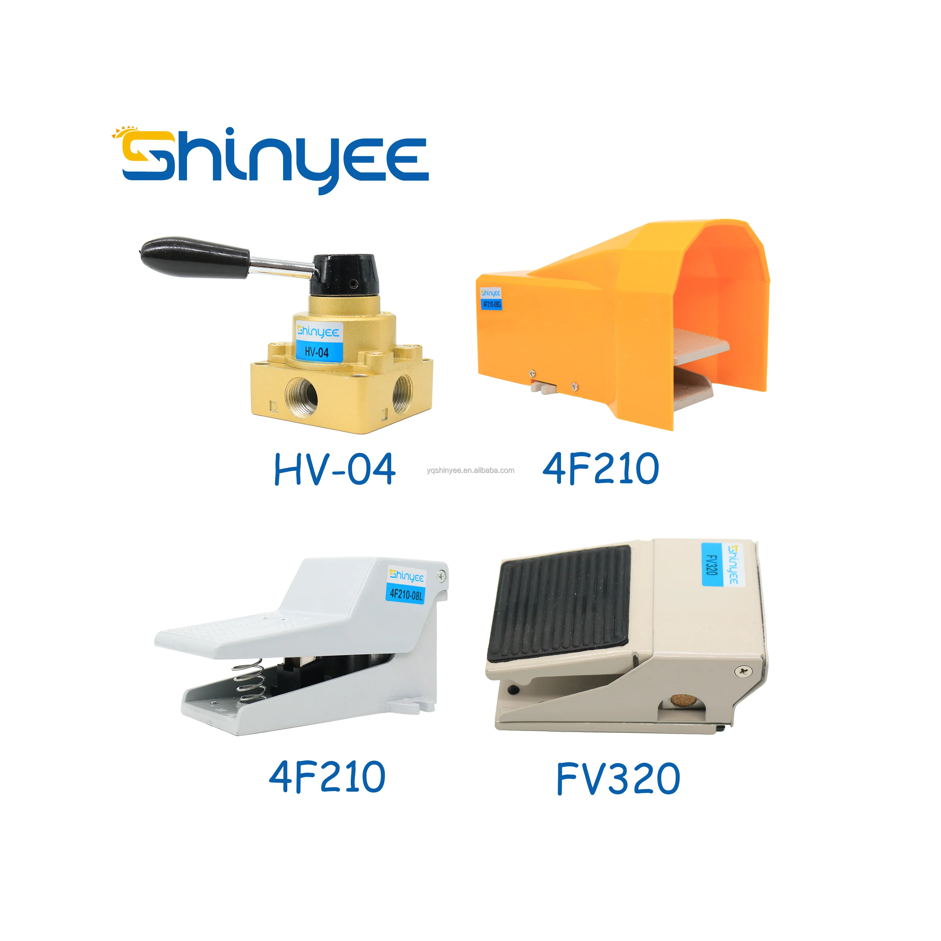 SHINYEEPNEUMATIC популярный продукт управление клапаном потока 4F210-08G клапанный переключатель педаль управления l-клапан
