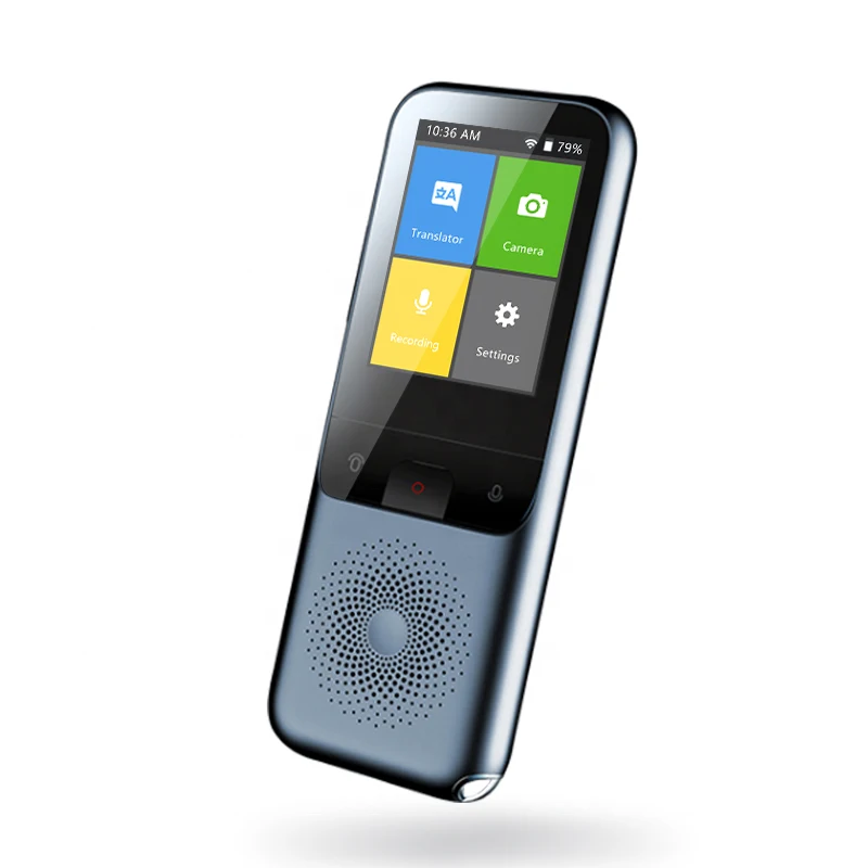2022 New Translator Instant Smart Device 32G Touch Screen Support 138+ Languages For Travel