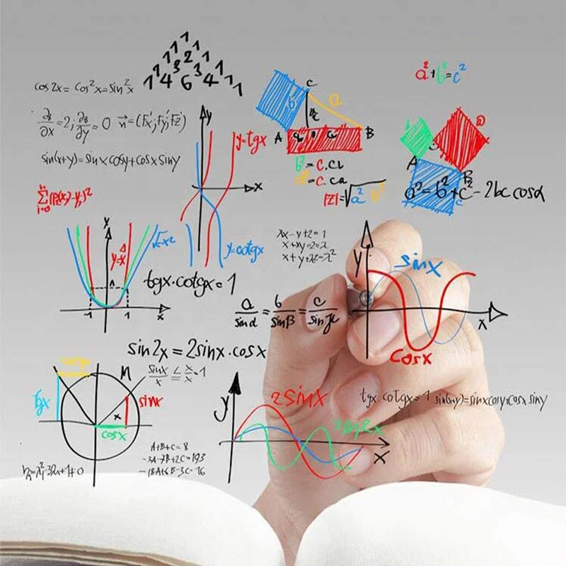 Erasing Film Writing Removable Adhesive Vinyl Transparent Whiteboard Film Clear Vinyl Protective Covers Curtain Water Soluble