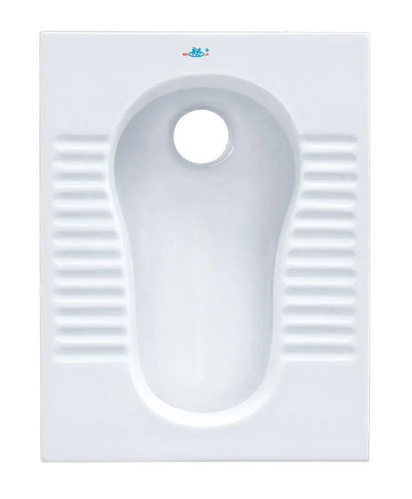 
Big Size Ceramic Squat Toilet One-Piece Toilet Squatting Pan for Bathroom 