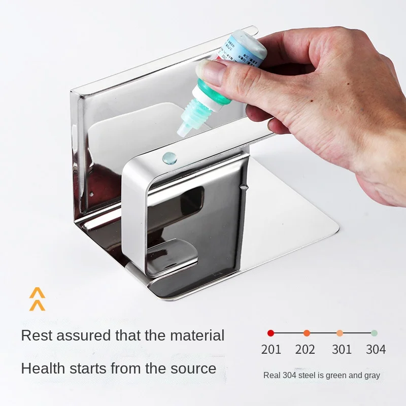 Hot Sell Stainless Steel Self Adhesive Toilet Paper Roll Holder With Phone Shelf,Wall Mounted Without Drilling