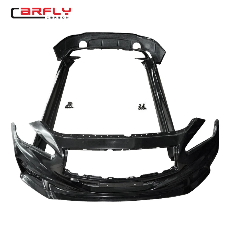 New arrival carbon fiber fiberglass front bumper for Infiniti Q50 body kits 2014 up