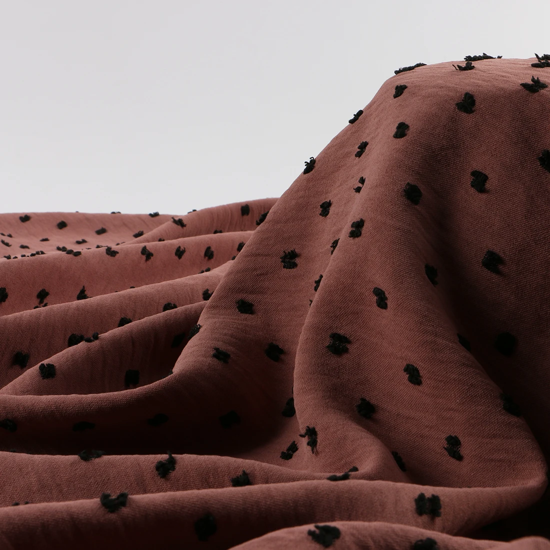 new product linen CEY 100% polyester 4way stretch dyed chiffon fabric air flow