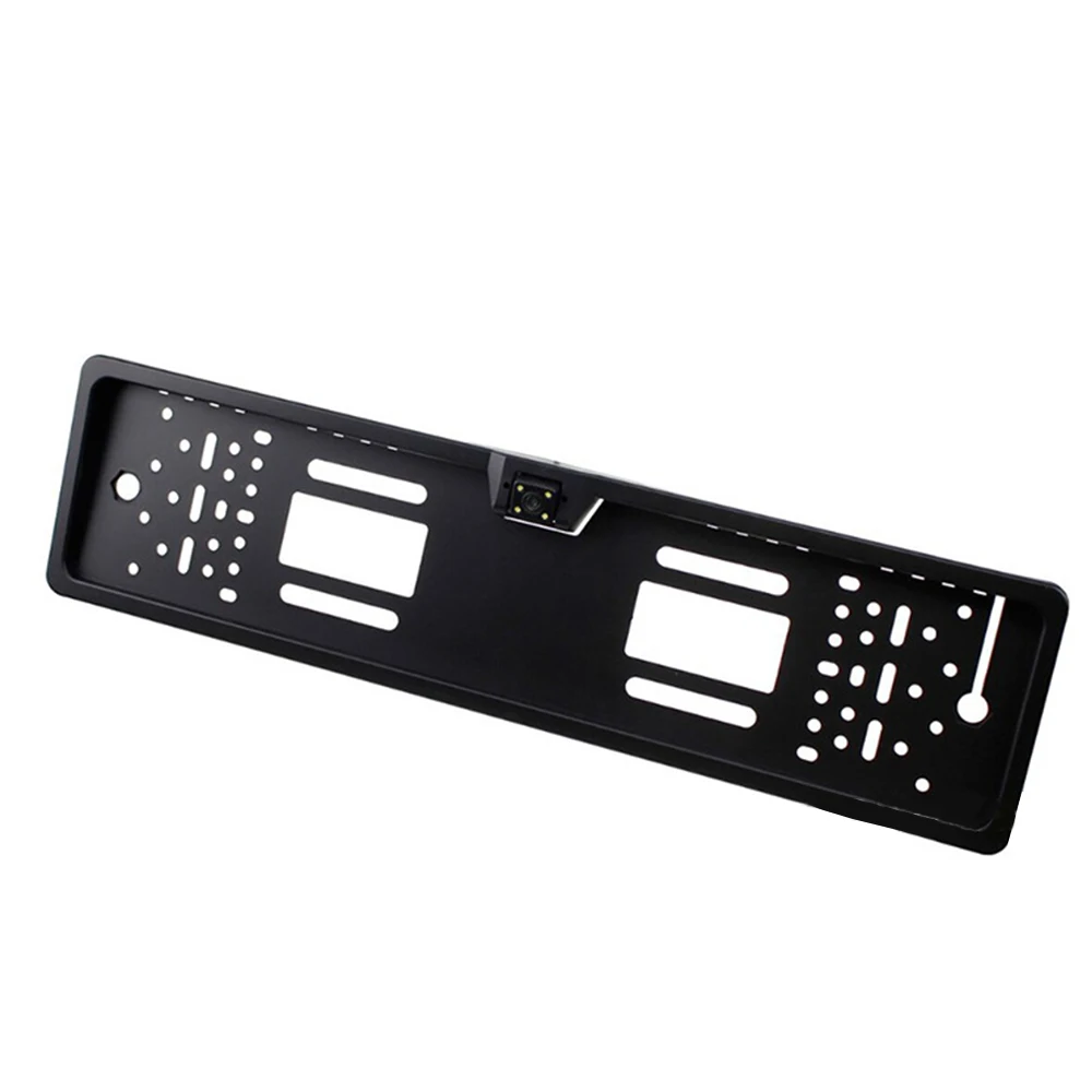 Auto Waterproof EU/Europe Car License Plate Frame HD Night Vision Car Rear View Camera Reverse Backup Night Vision IR/LED Camera