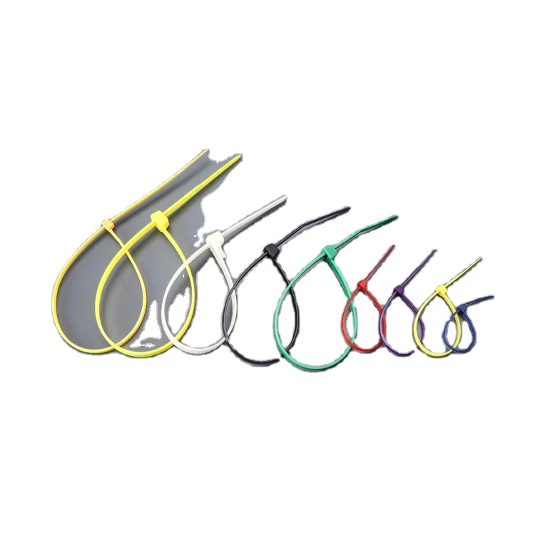 Eco-friendly Custom Plastic Self-locking Wire Organizer Nylon Cable Tie Nylon 66