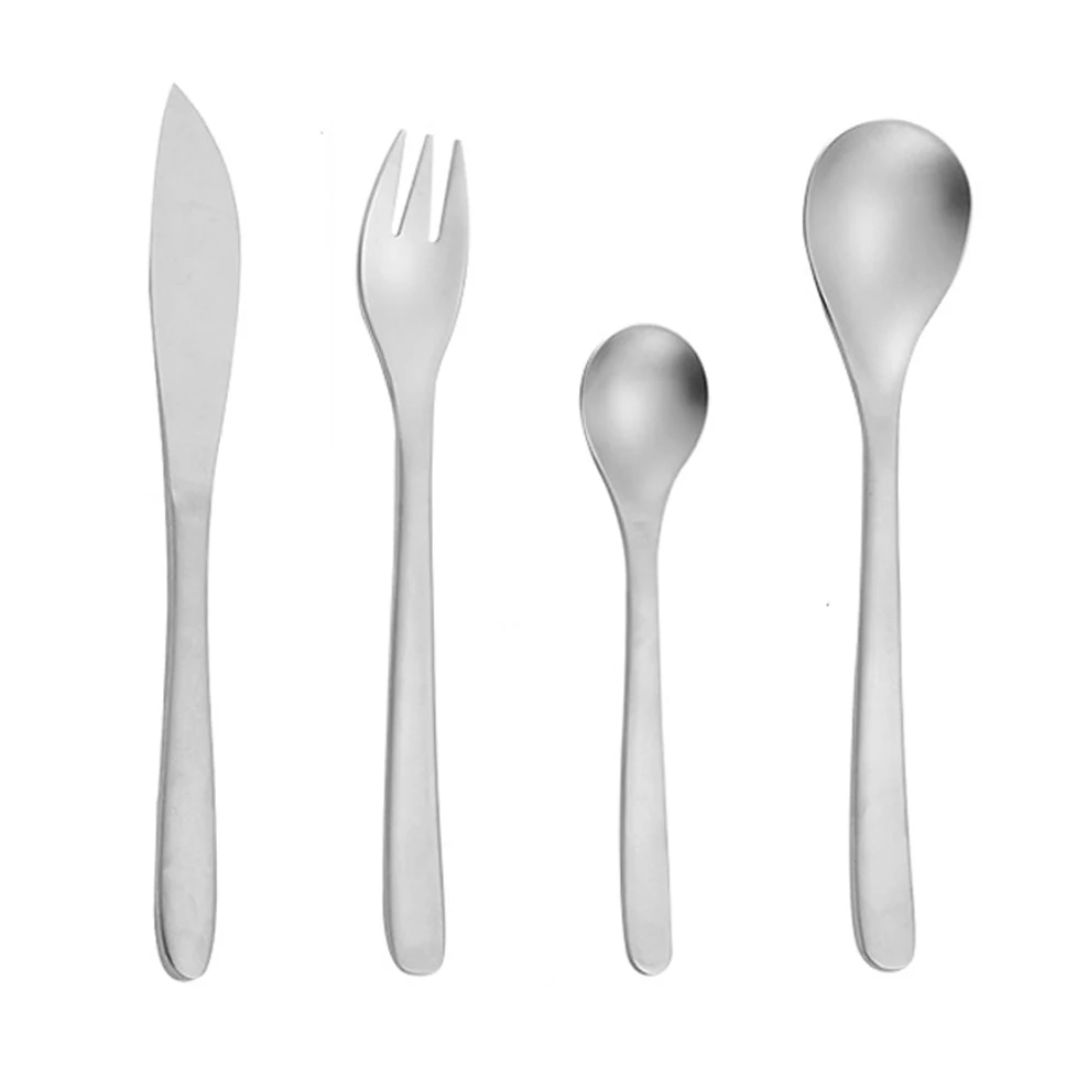 Wholesale 18/10 Silverware And Tableware Customized 24 Pcs Reusable Flatware Sets Custom Cutlery Set