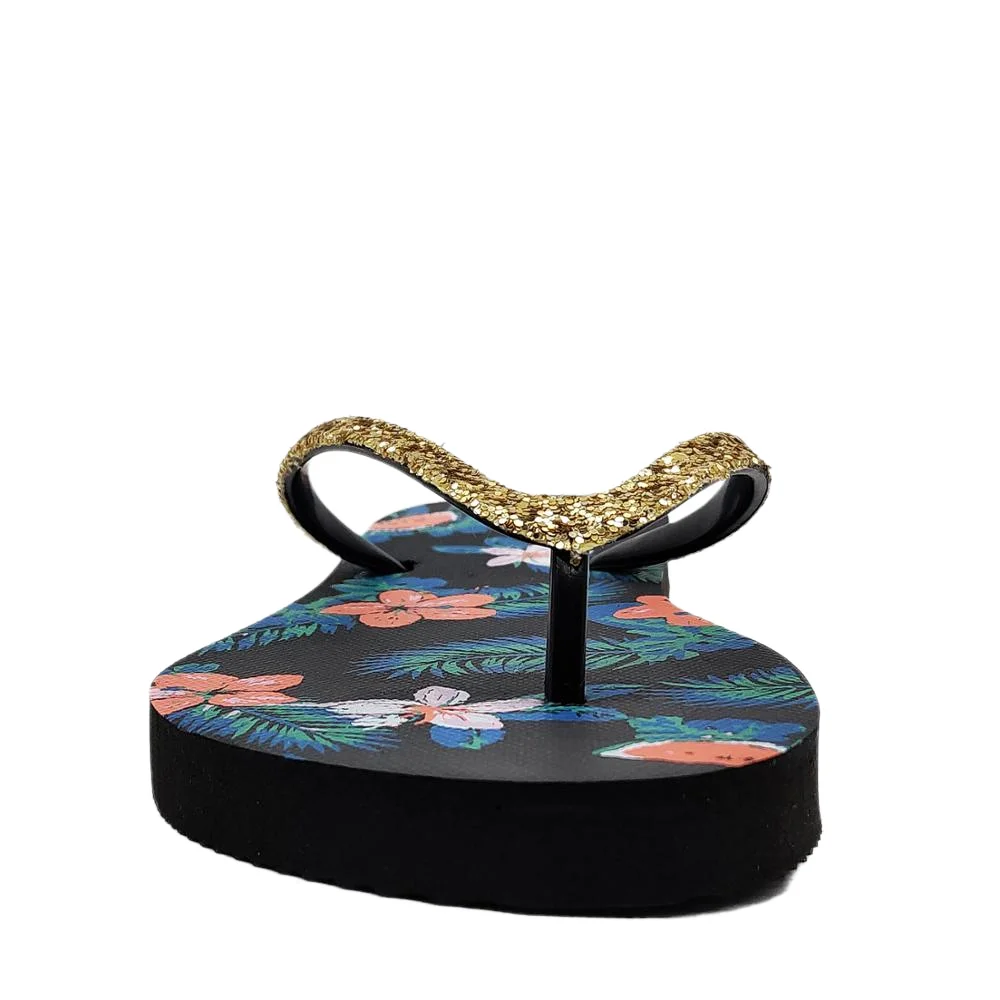 Woman Flip Flop custom Logo Soft Comfortable Rubber Flip Flops