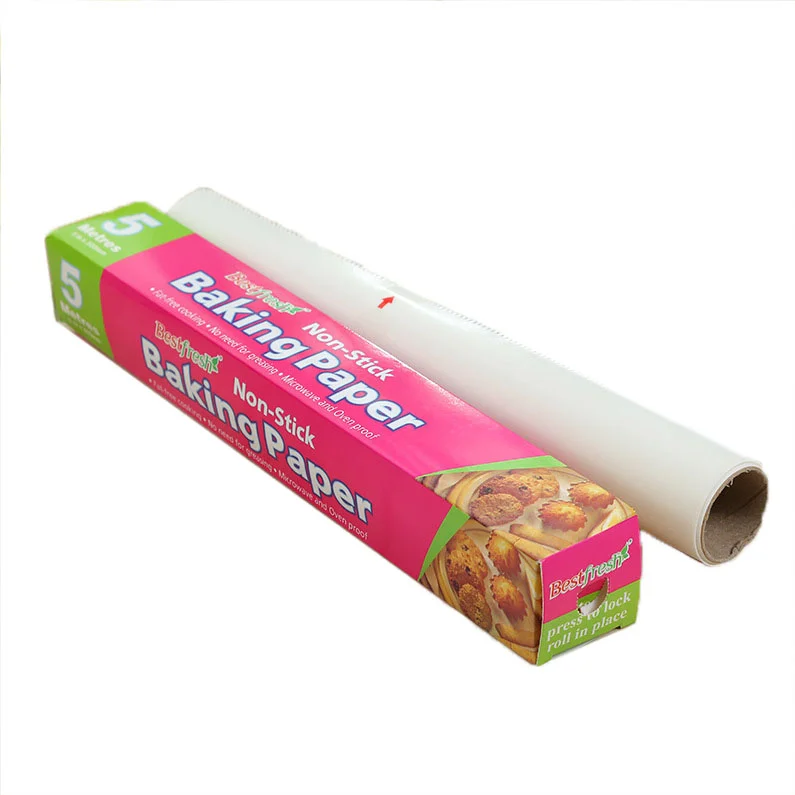 Food grade greaseproof baking silicone oil parchment  paper non-stick baking paper