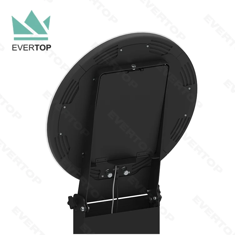 PBF03 Display Public LED Ring Light Social Sharing Station for ipad Live Video Interactive Photo Kiosk DIY shell for iPad 2022