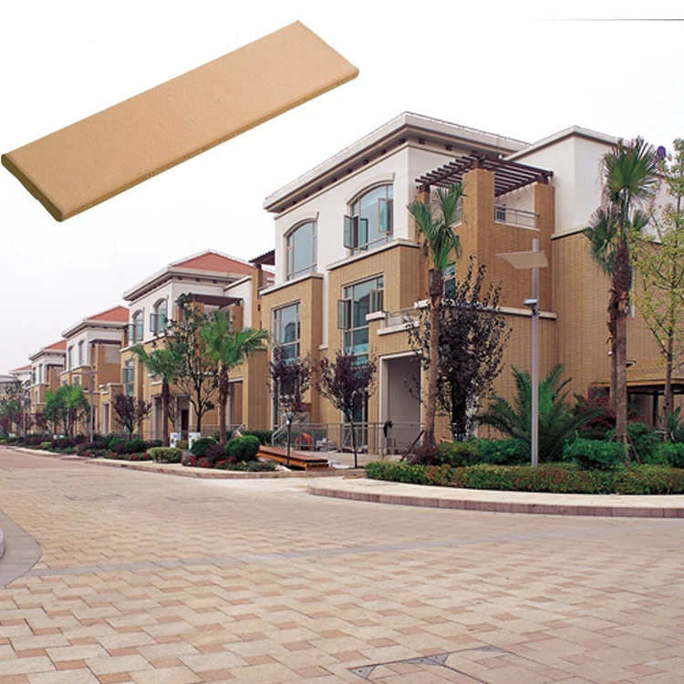 Здание наружного фасада внешний блок настенный клинкер кирпичи плитка архитектура цена для садовых