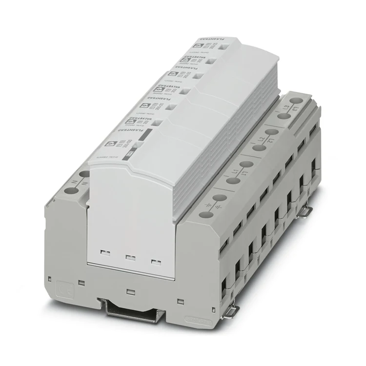 Phoenix contact SYS-SET/ 1-2880448-Type 1+2 special combined lightning current and surge arrester Plug-in lightning and surge