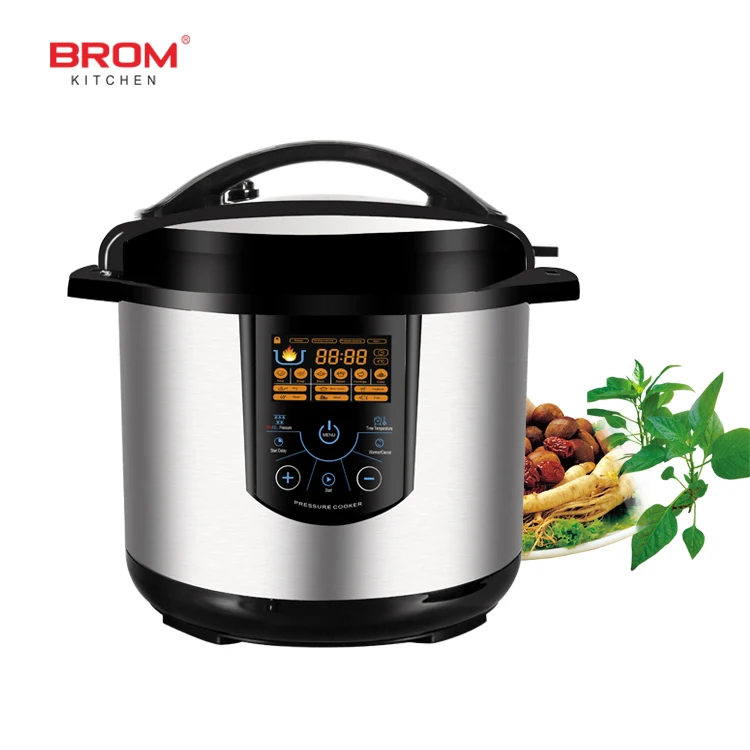 In stock Factory Direct New 6L Non-Stick Coating Inner Pot Household Coocker Electric Pressure Cooker