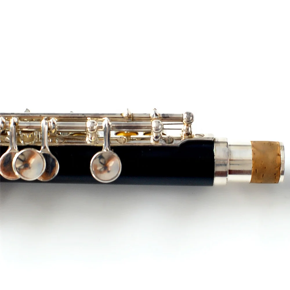 
Processing production flute piccolo bakelite nickel plating keys 