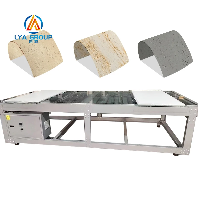Full Automatic Flexible Veneer Sheet Artificial Stone Panel Luxury Exterior Interior Decorative Wall Production Line