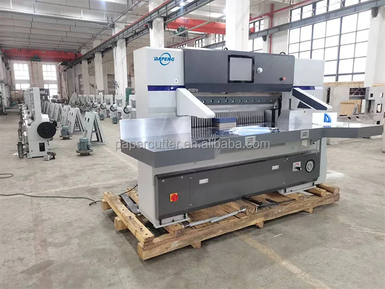 Factory direct sales 1370mm Industrial Big Format Guillotine Hydraulic Paper Cutting Machine paper guillotine