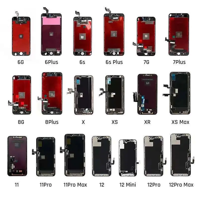 Original mobile phone lcds Touch Screen mobile phone lcd Digitizer Assembly Replacement mobile display for Iphone