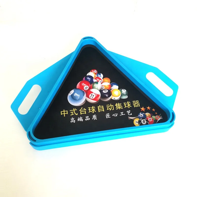 2024 LW Billiards Tripod Supplies Accessories Black Triangle rubber pad with customized design free sample