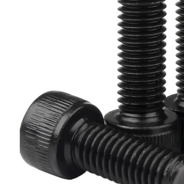 Wholesale Black Oxide Screws Grade 12.9 Carbon Stainless Steel Zinc  Hex Socket Head Cap Screws Bolts