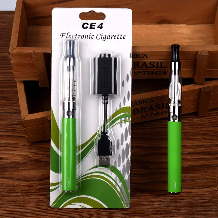 Ce4 блистерный комплект 650 мАч хорошая цена электронная сигарета Ego vape аккумулятор ego ce4