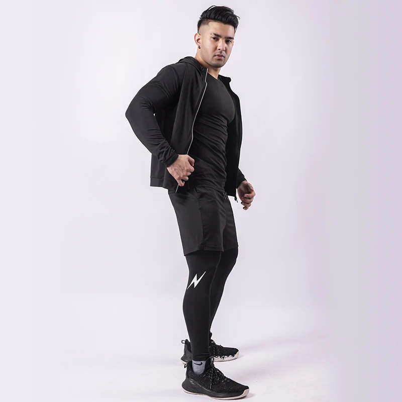 2020 Men Winter Track Suits Sweatsuit New Tracksuits Activewear Design Casual Fitness Man made in china
