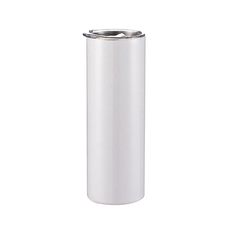High Quality Stainless Steel Double Wall Straight Vacuum Cups 20oz Spray Coating Colorful Skinny Tumbler with Customize (VC034C)