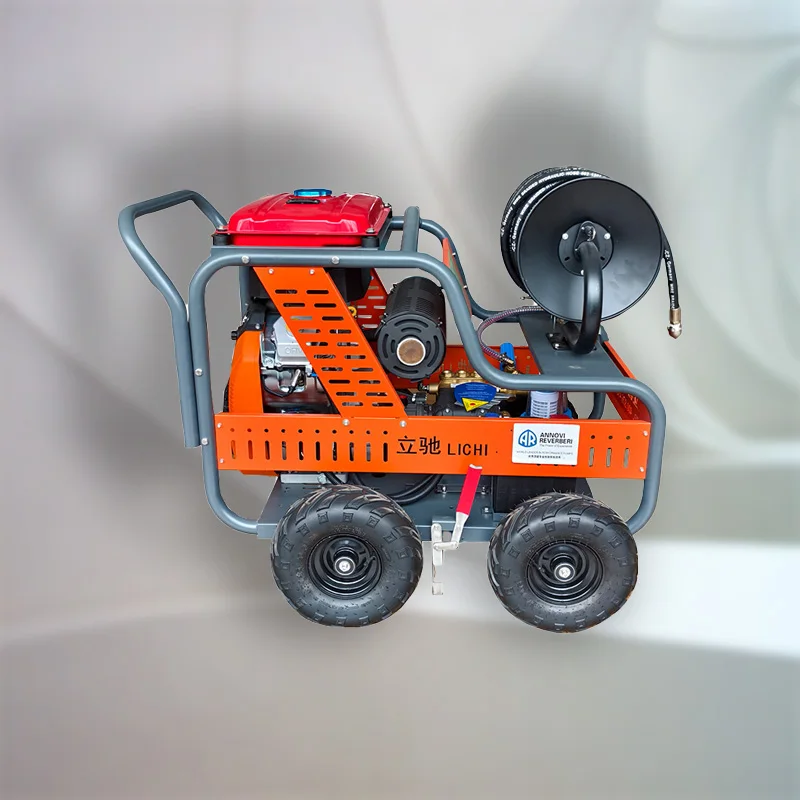LC 170BAR 30LPM 27KW sewer Exclusive Automation  of hose sewer drain cleaner hydro jetting machine drain jetting machine