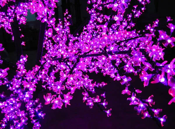 Zhongshan Outdoor led tree lights purple