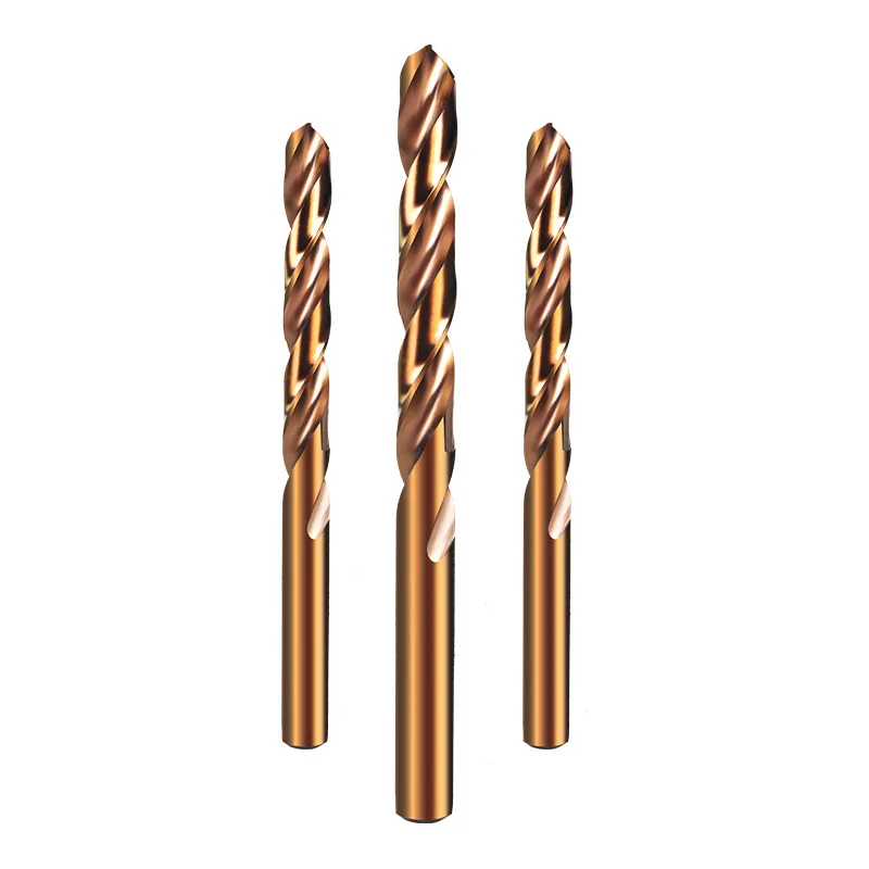 high efficiency carbide tungsten spiral twist hss drill rod for Stainless steel aluminum alloy metal drilling