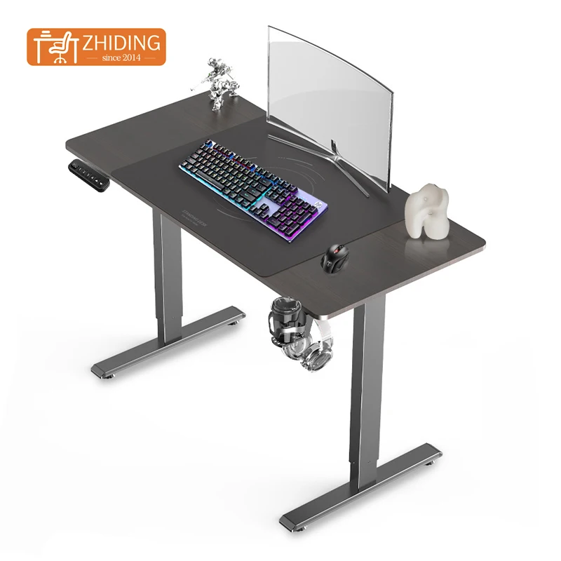 Heavy duty height adjustable electric standing desk frame modern office units stand up mini sit stand desk kit for worker