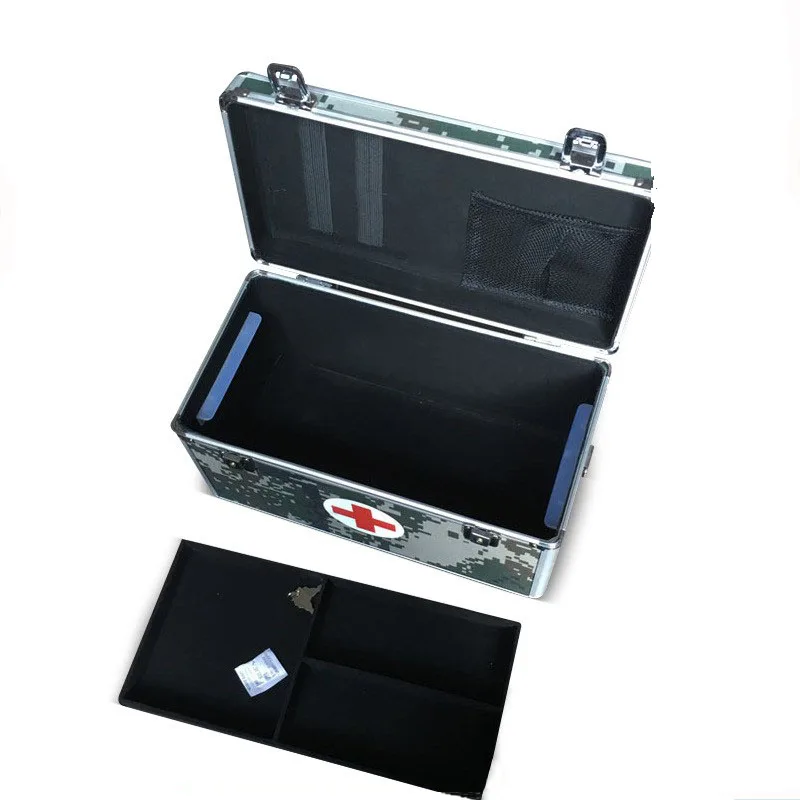 Field first aid kit camouflage aluminum emergency kit 14inch  medical box first aid kit