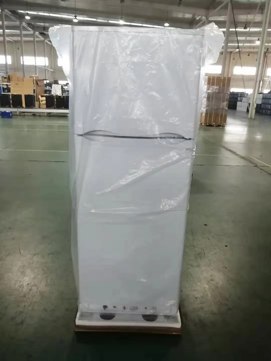 AC Refrigerator LPG Double Door Fridge Gas Refrigerator for Home TDG-185D1