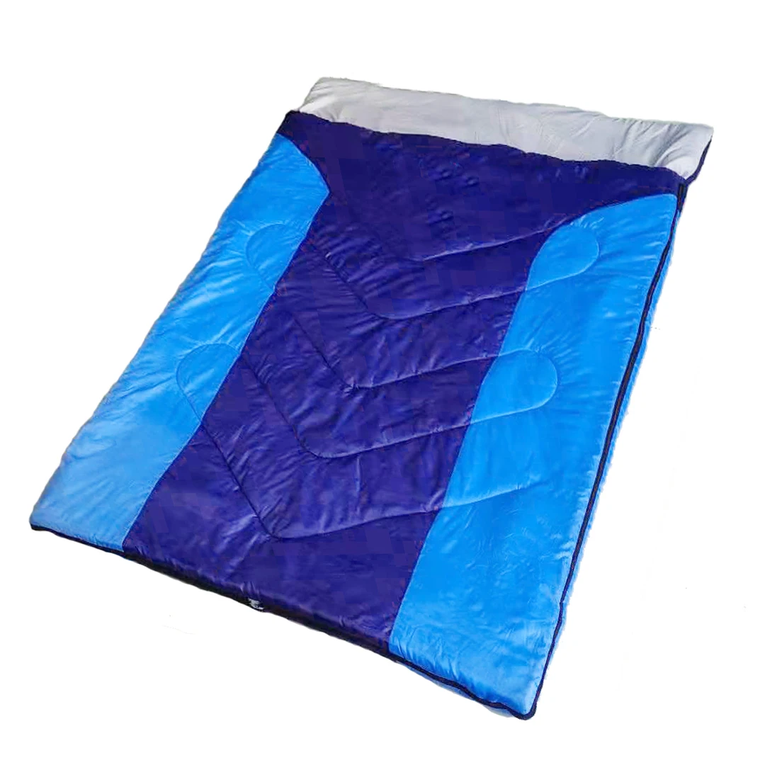 Double Camping Sleeping Bag - 3 Season Warm & Cool Weather - Summer, Spring, Fall, Lightweight for Adults Camping