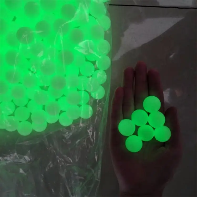 The manufacturer produces luminous silicone balls, color silicone balls, and various colors can be customized