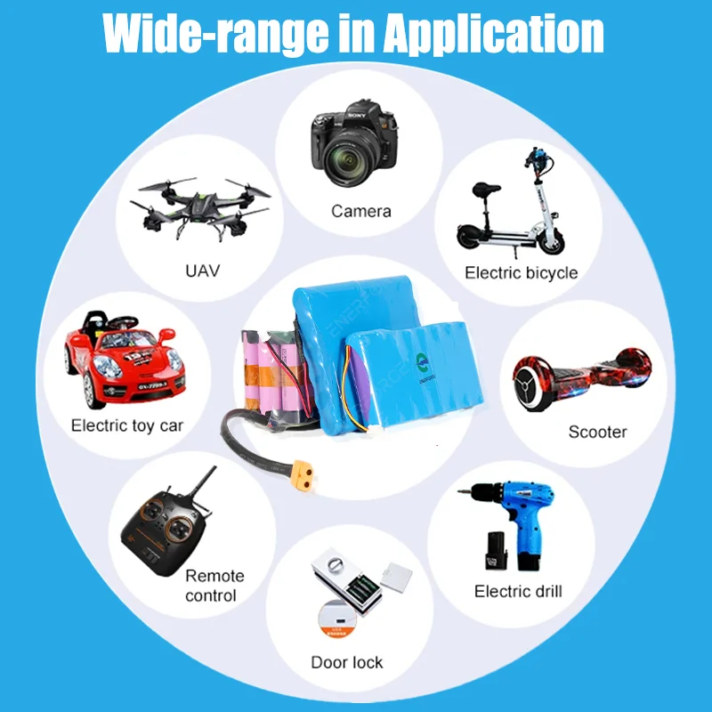 Enerforce 18650 Battery 3.7v 2600mah Lithium Battery for Pos Payment Terminal