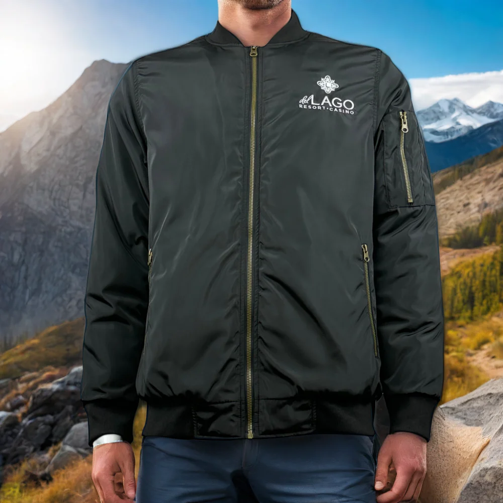 Мужская непромокаемая ветрозащитная куртка-бомбер с нейлоновым наполнителем