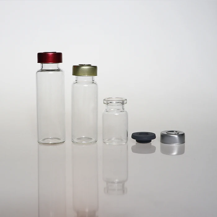 popular sterile 2ml 3ml 5ml 10ml Pharmaceutical Vial Empty Pharmaceutical Glass Vials crimp vials