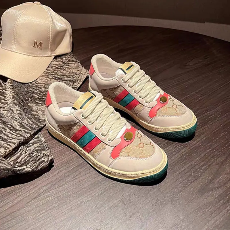 Wholesale Women Designer Brand  Chaussures sport Designer Sneaker Luxury Designer Shoes zapatillas GG shoes