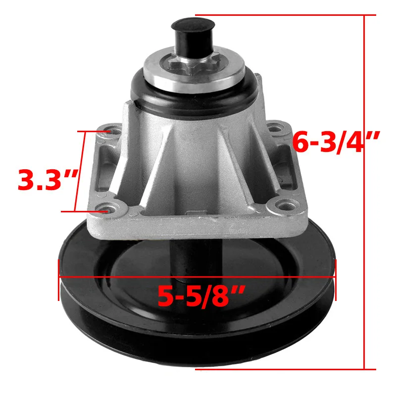 Lawn Mower Spindle Assembly with Pulley Replaces MTD 618-0625B 618-0660 918-0625B 918-0660