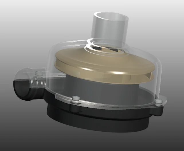 small sized  brushless dc centrifugal air blower fan 24V for industry usage