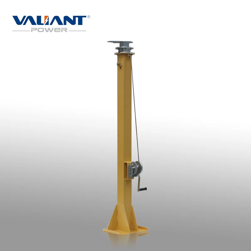 5m 6m 7m 8m 9m 10m 11m Mobile hydraulic CCTV Digital Camera Mast