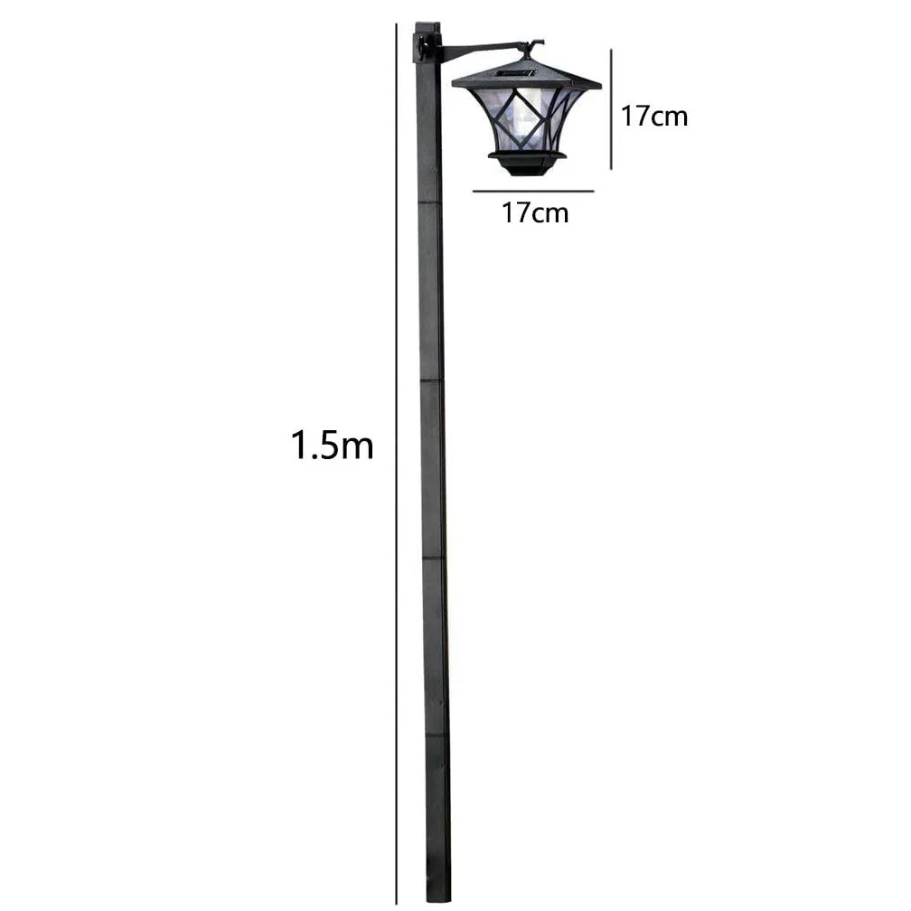 1.5 meter solar courtyard light solar torch ground insertion light outdoor solar flame lamp