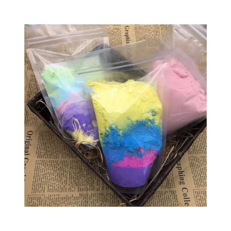 
Bath Bomb Fizzy Organic Private Label Manufacturer Vegan Organic OEM Rainbow Sleep Bath Bomb Gift Box Kit 