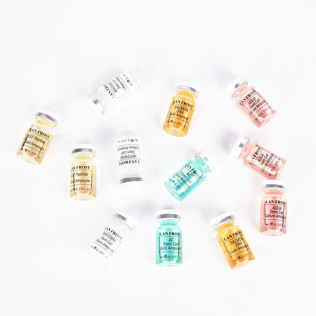 Lenore Lanfrost Face Serum BB Starter Kit Semi Permanent Cream Gloss Meso Derma Mix Dermawhite BB Foundation Treatment
