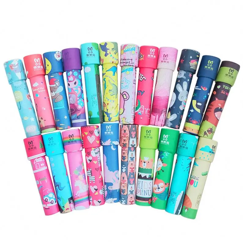 HT Classic Metal Children Rotating Kaleidoscope Juguetes Toddler Science Toys Educational Kaleidoscope Juguetes Educativos