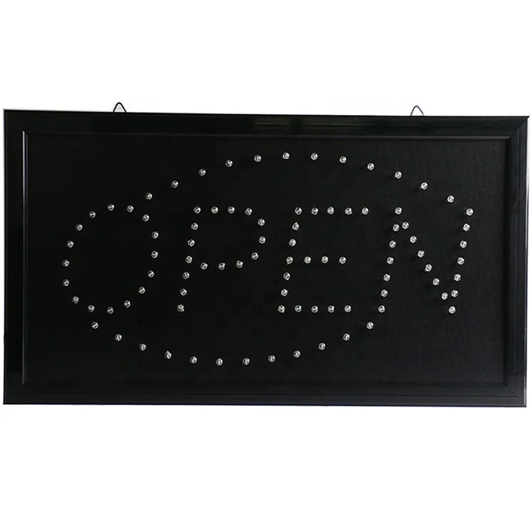 Factory Outlet US/EU/AU/UK Plug Indoor Store Business Custom Led Open Sign