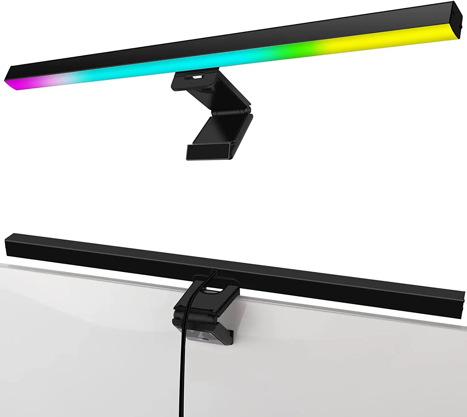 Esport Desk Lamp APP Control decor light Gaming Computer Clip Lamp Reading hanging rgb screen monitor light bar