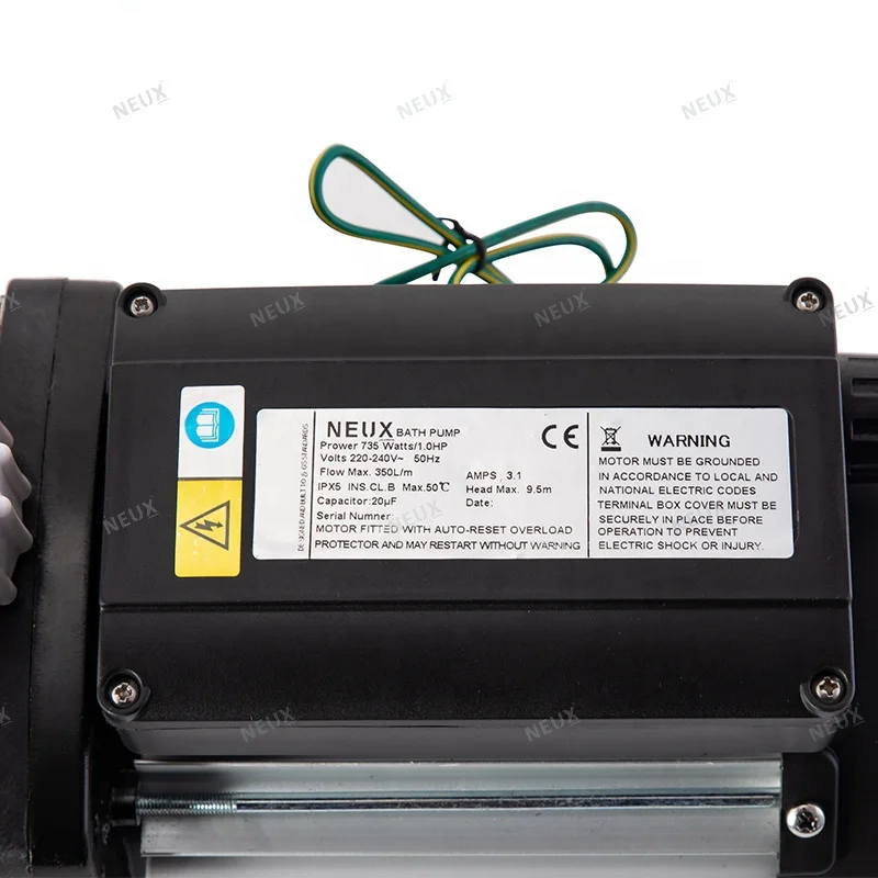 Whirlpool Components System Hydro Massage Bathtub Water Pump