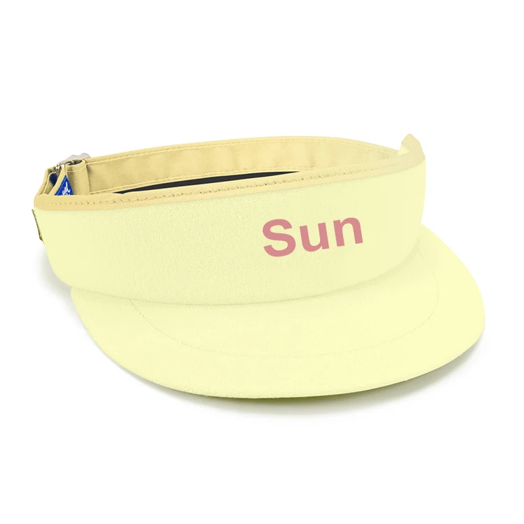 Custom Embroidery Sports Sun Golf Running Visor Hat Cap Wholesale